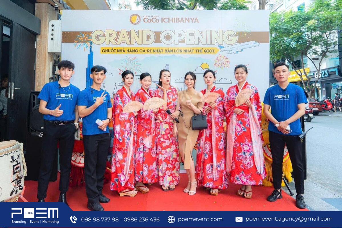 POEM CREATION VIETNAM Khai trương nhà hàng Cari Nhật Coco Ichibanya chi nhánh 3 tại 254- 256 Lê Thánh Tôn, phường Bến Thành, Quận 1