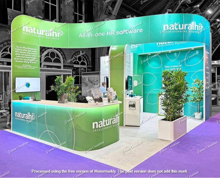 Thi công booth trưng bày chuyên nghiệp giúp doanh nghiệp nổi bật tại triển lãm. Tối ưu thương hiệu, truyền tải thông điệp và thu hút khách hàng hiệu quả.