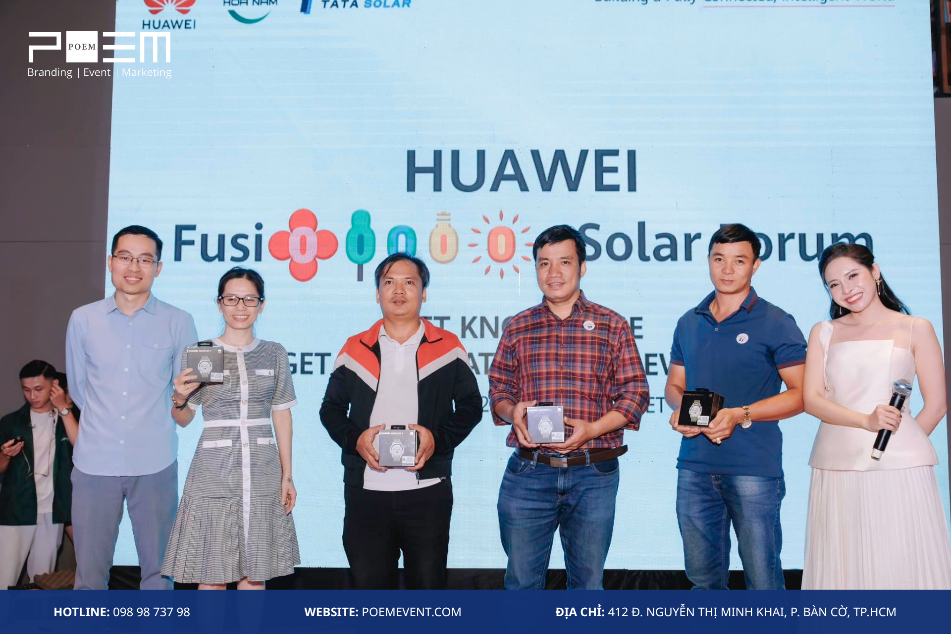 POEM - Giàu Kinh Nghiệm Tổ Chức Sự Kiện Trong Ngành Solar