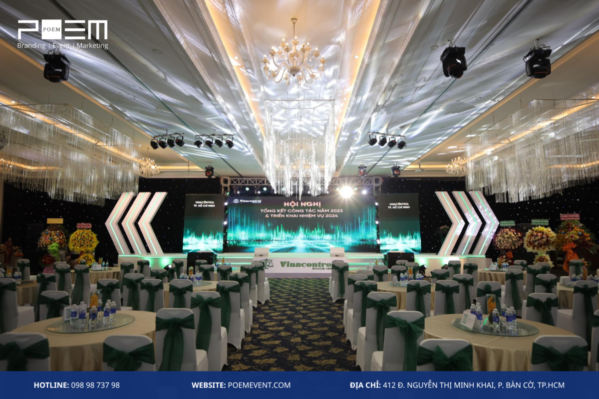 POEM sở hữu trang thiết bị hiện đại - giúp setup sự kiện một cách chỉn chu và đạt chuẩn cao nhất
