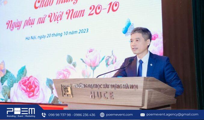 Lãnh đạo chia sẻ trong chương trình ngày 20/10