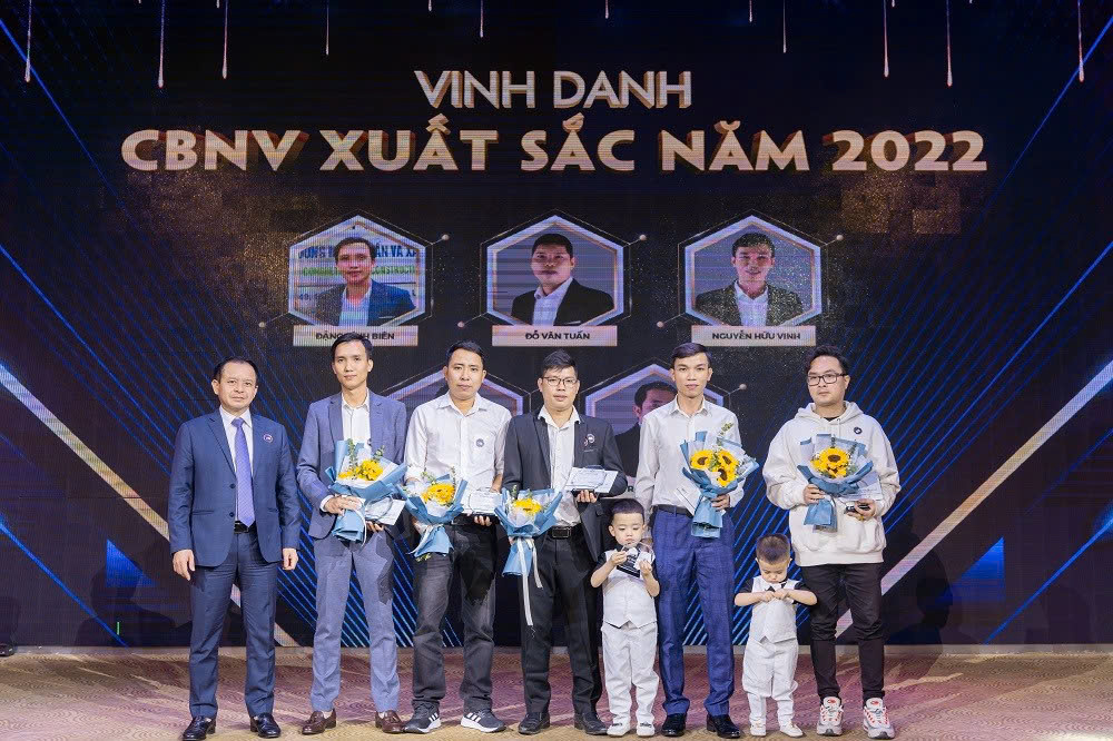 Phần vinh danh trong Gala Dinner