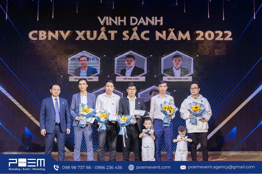 Phần vinh danh trong Gala Dinner