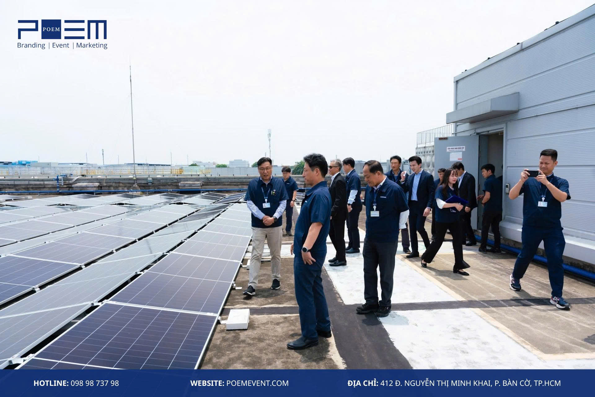 Hoạt động tương tác tại sự kiện ngành solar