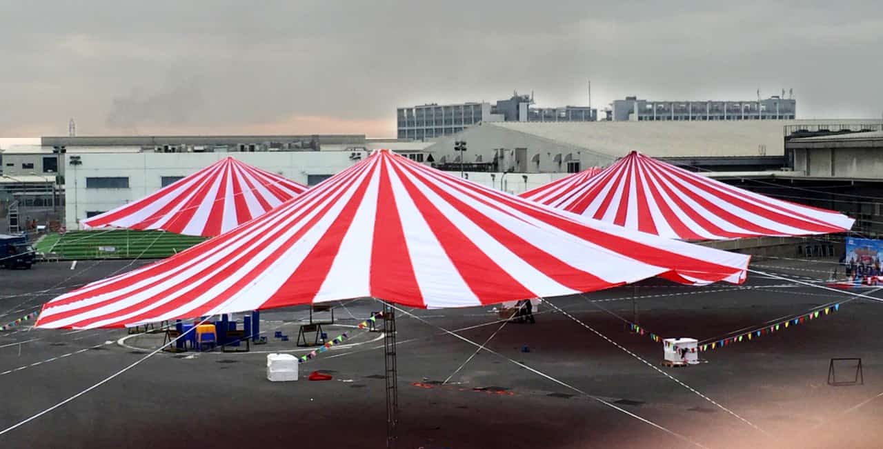 Cho thuê thiết bị sự kiện - Dù che