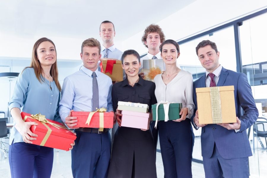 Đối tượng nhận quà tết doanh nghiệp
