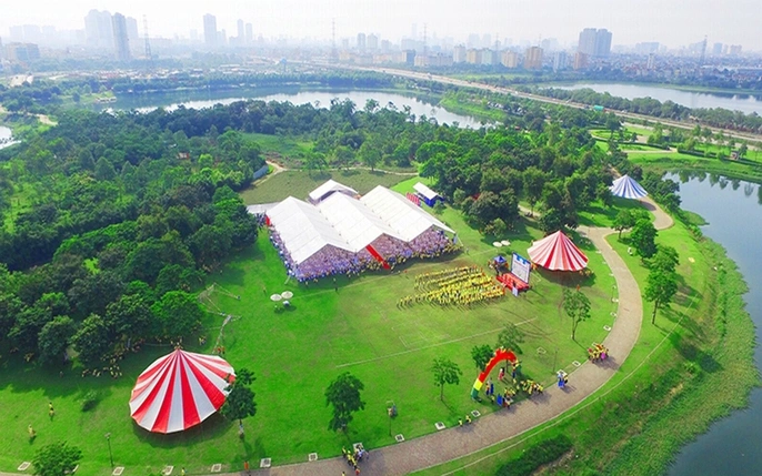 Địa điểm tổ chức sự kiện ngoài trời tại Hà Nội - Công viên Yên Sở