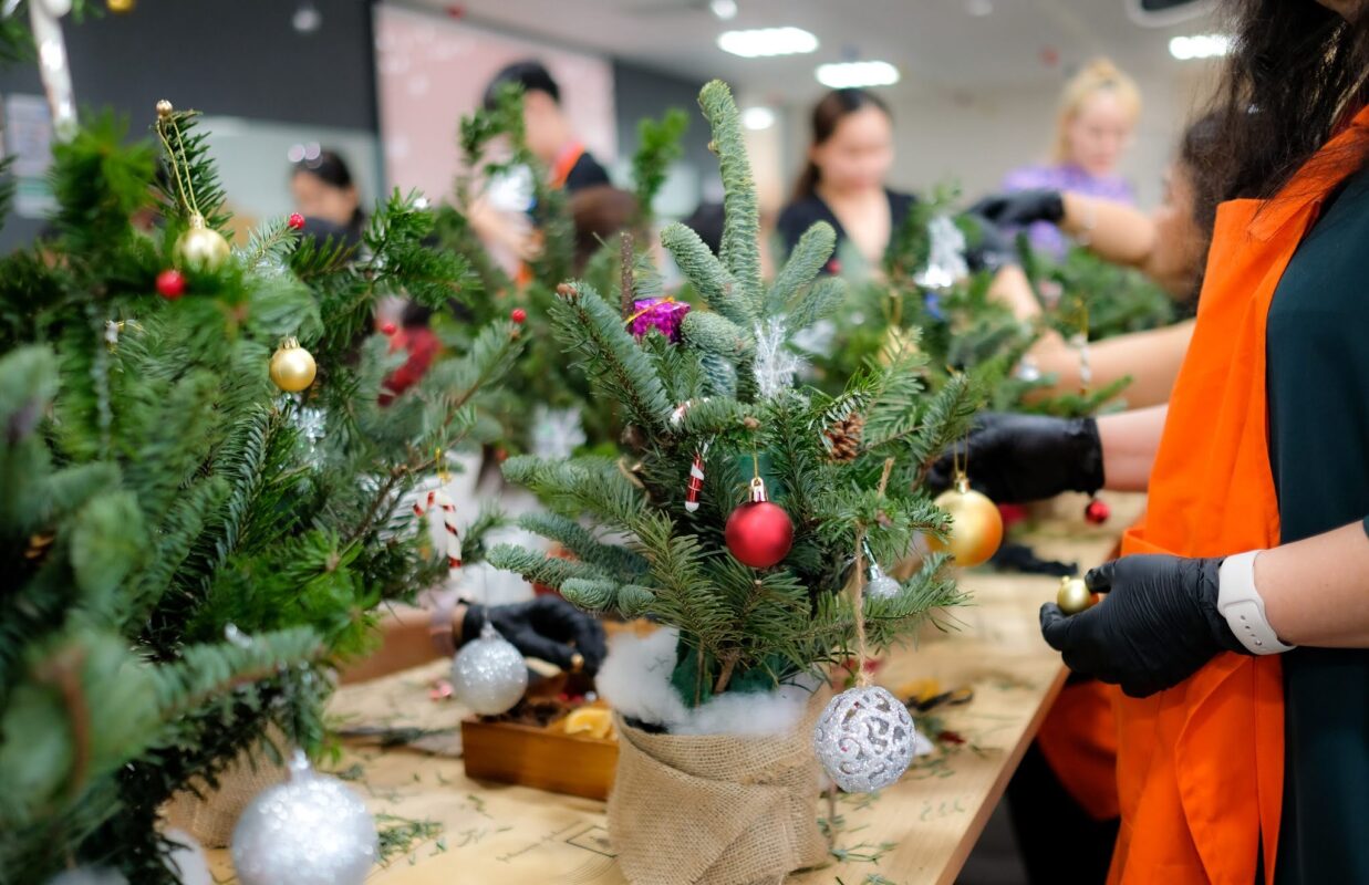 Ý Tưởng Tổ Chức Noel Độc Đáo - Workshop handmade Noel