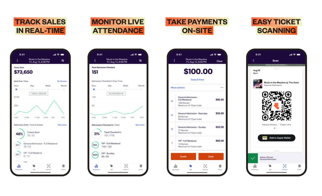 Ứng dụng check-in quản lý sự kiện - Eventbrite Organizer