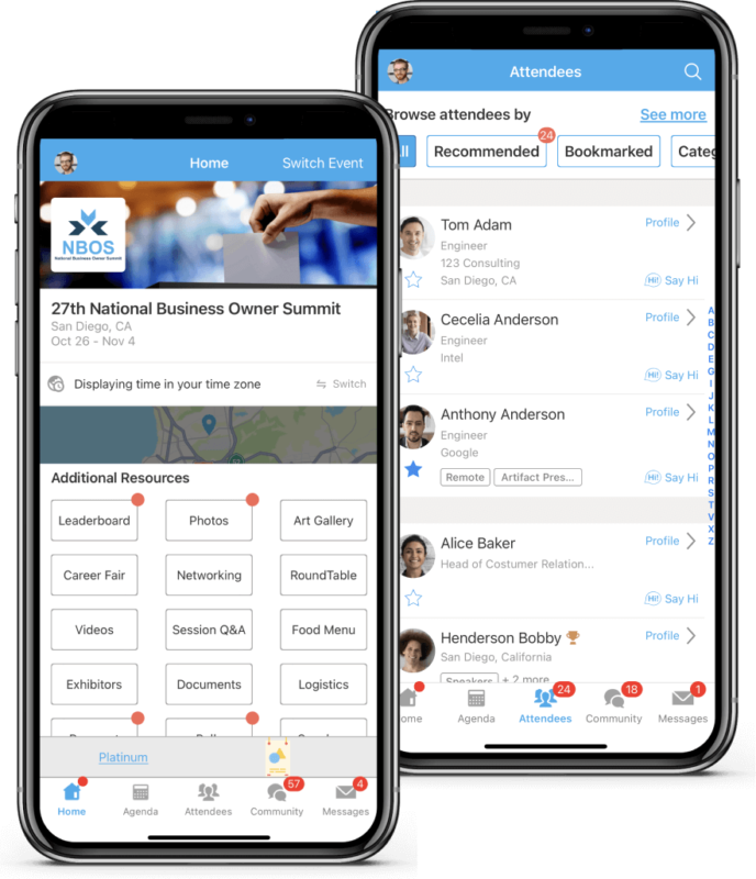 Ứng dụng check-in quản lý sự kiện - Whova