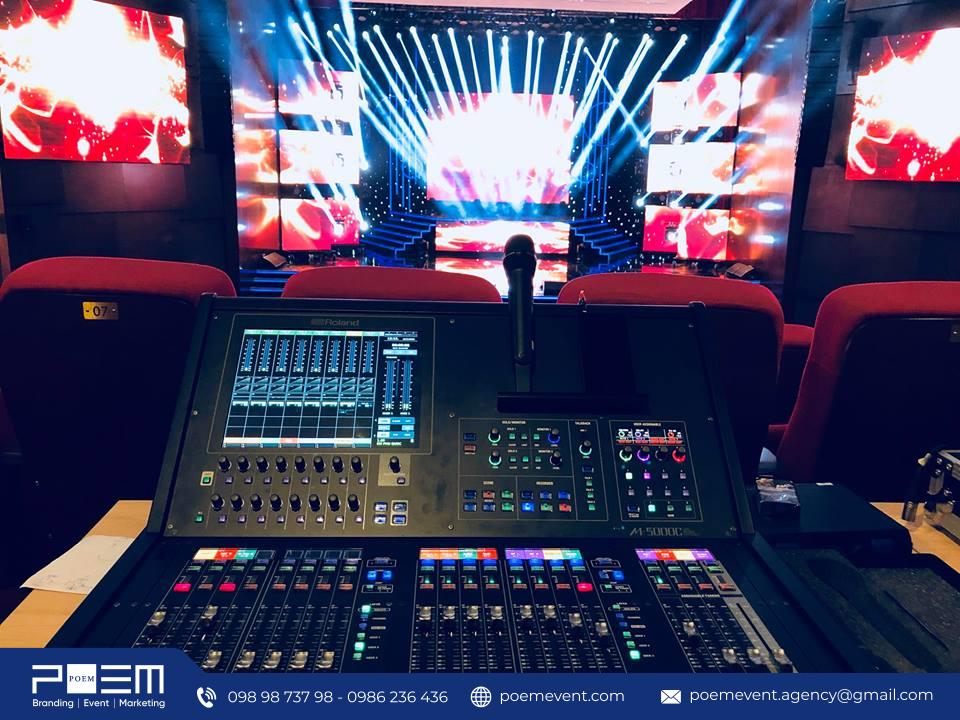 Cho thuê thiết bị sự kiện - Âm thanh ánh sáng