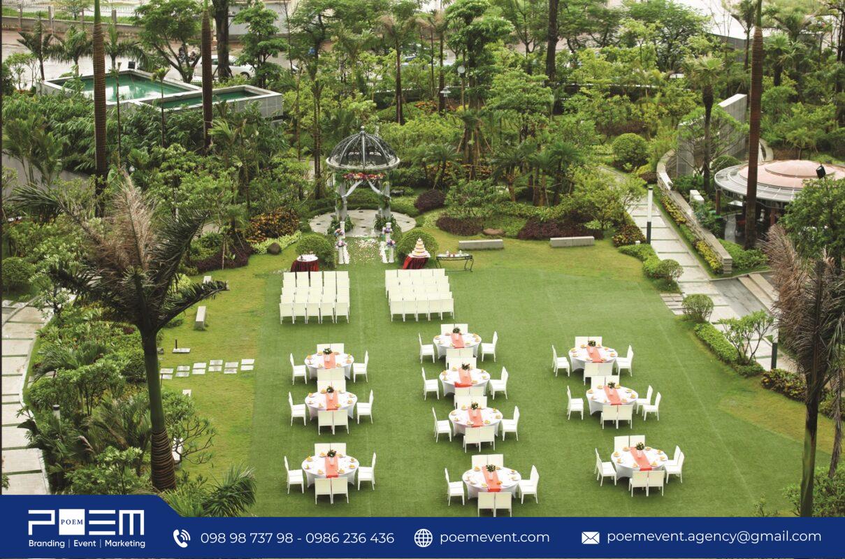 Địa điểm tổ chức sự kiện ngoài trời tại Hà Nội - Keangnam Landmark72 – Gardium