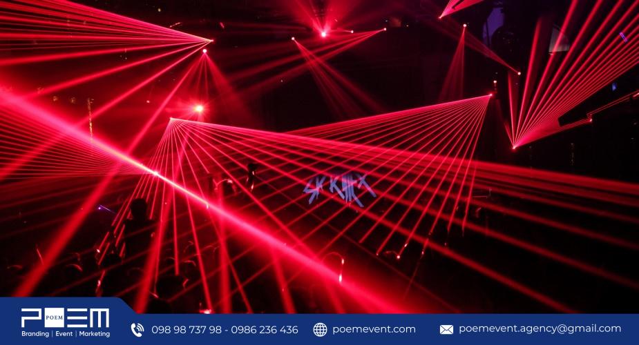 Cho thuê âm thanh ánh sáng - Đèn laser