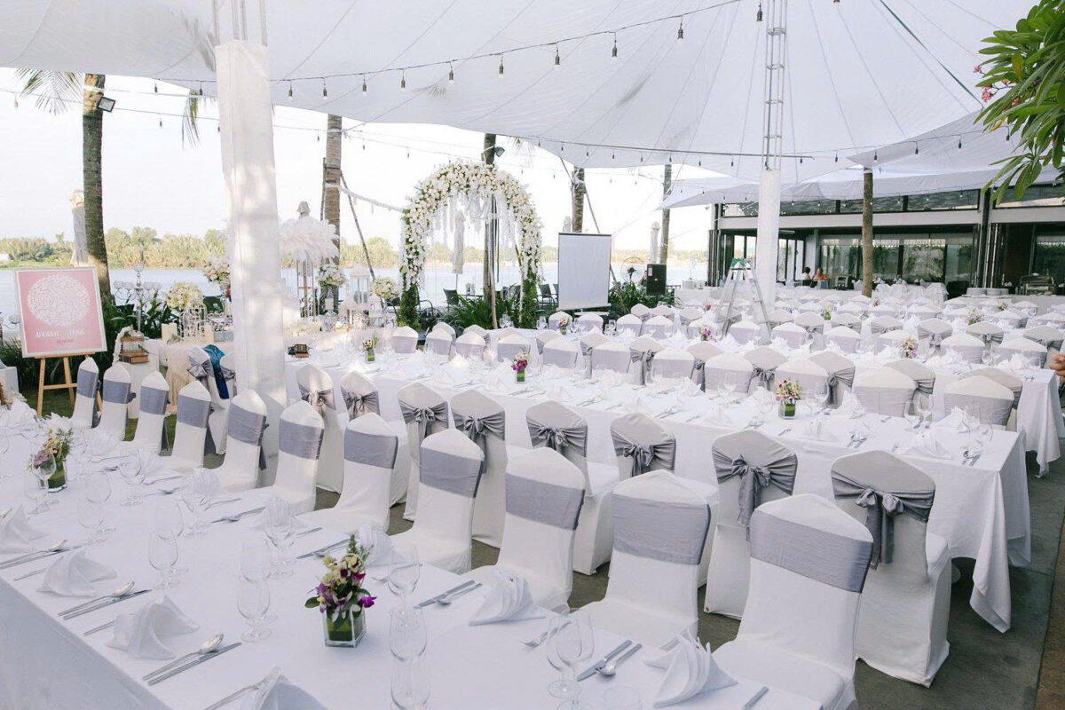 Địa điểm tổ chức year end party ngoài trời - Villa Sông Sài Gòn