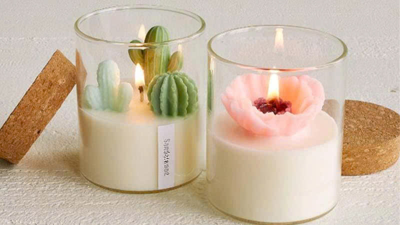 Quà handmade tặng thầy cô ngày 20/11 - nến thơm tự đổ