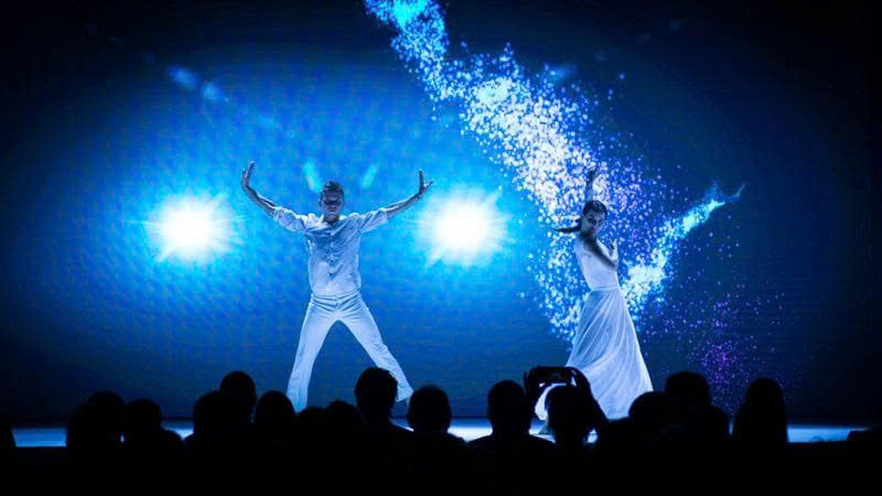 Công nghệ LED và tương tác tại lễ tổng kết cuối năm