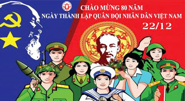 gày lễ tháng 12: Ngày 22/12 – Ngày thành lập Quân đội Nhân dân Việt Nam