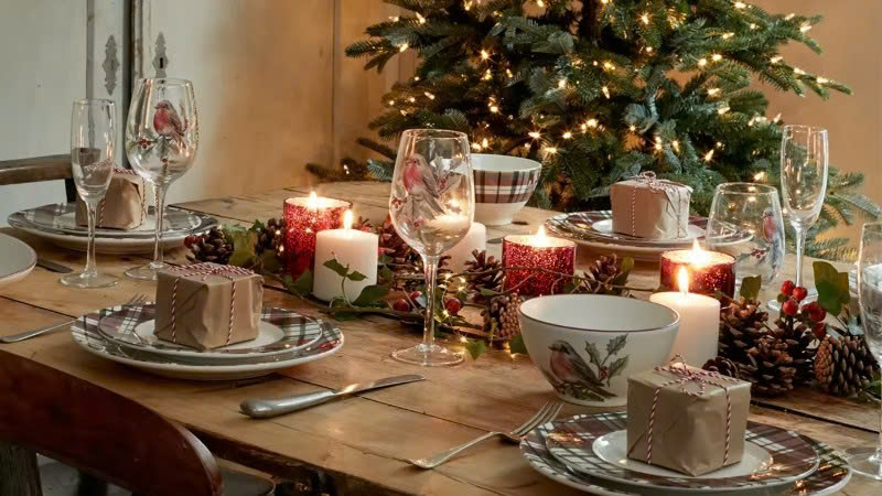 Thực đơn và đồ uống trong tiệc Giáng Sinh