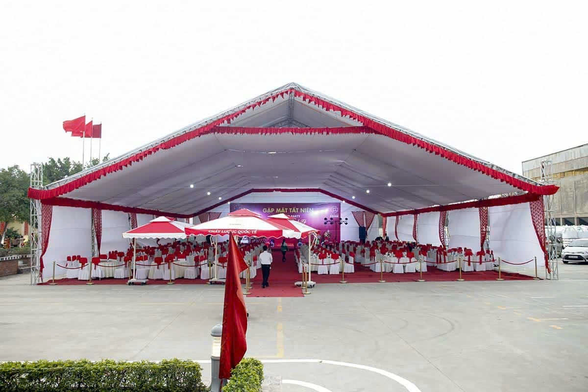 Cho thuê nhà bạt tổ chức sự kiện ngoài trời