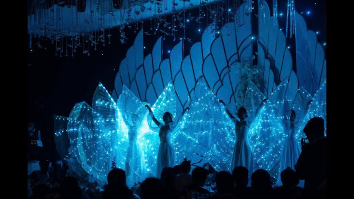 vũ đoàn sự kiện múa cánh led