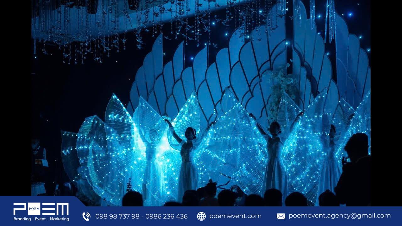 vũ đoàn sự kiện múa cánh led