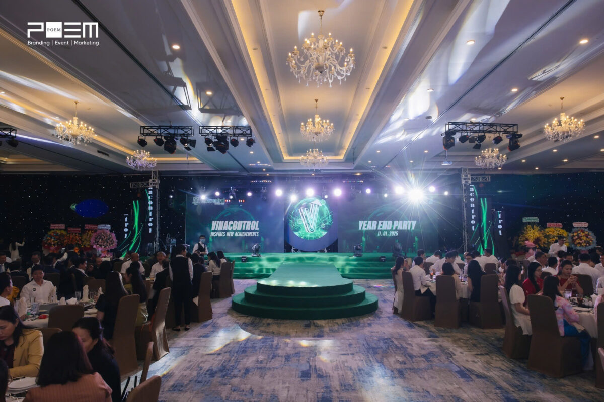 Chi phí tổ chức year end party - YEP Vinacontrol