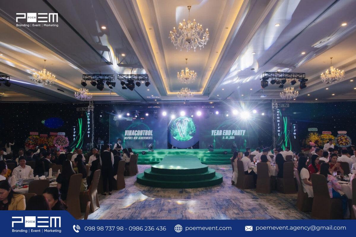 Chi phí tổ chức year end party - YEP Vinacontrol