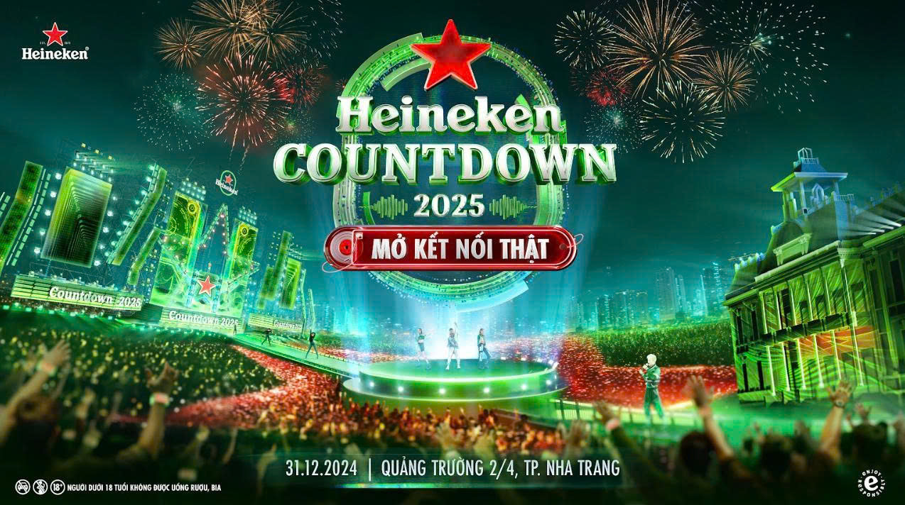 Sự kiện heiniken countdown 2026 tại Nha Trang