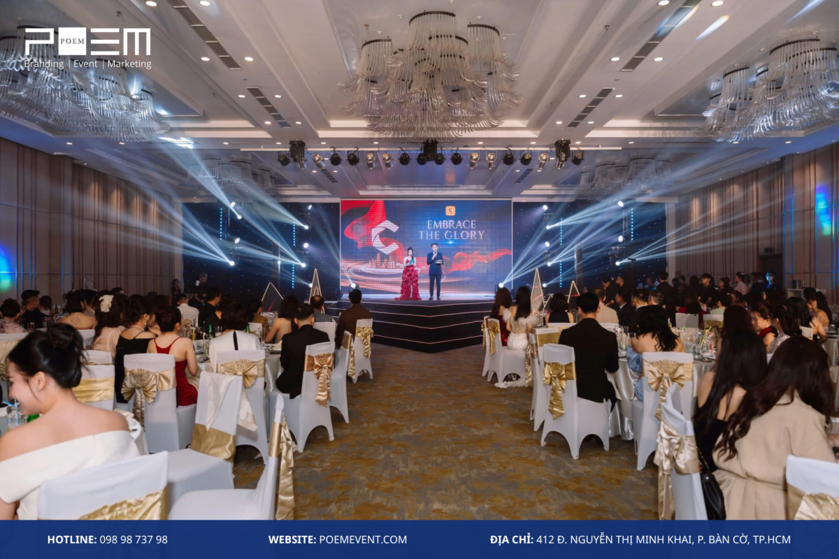 Key visual được thiết kế để adapt với các hạng mục