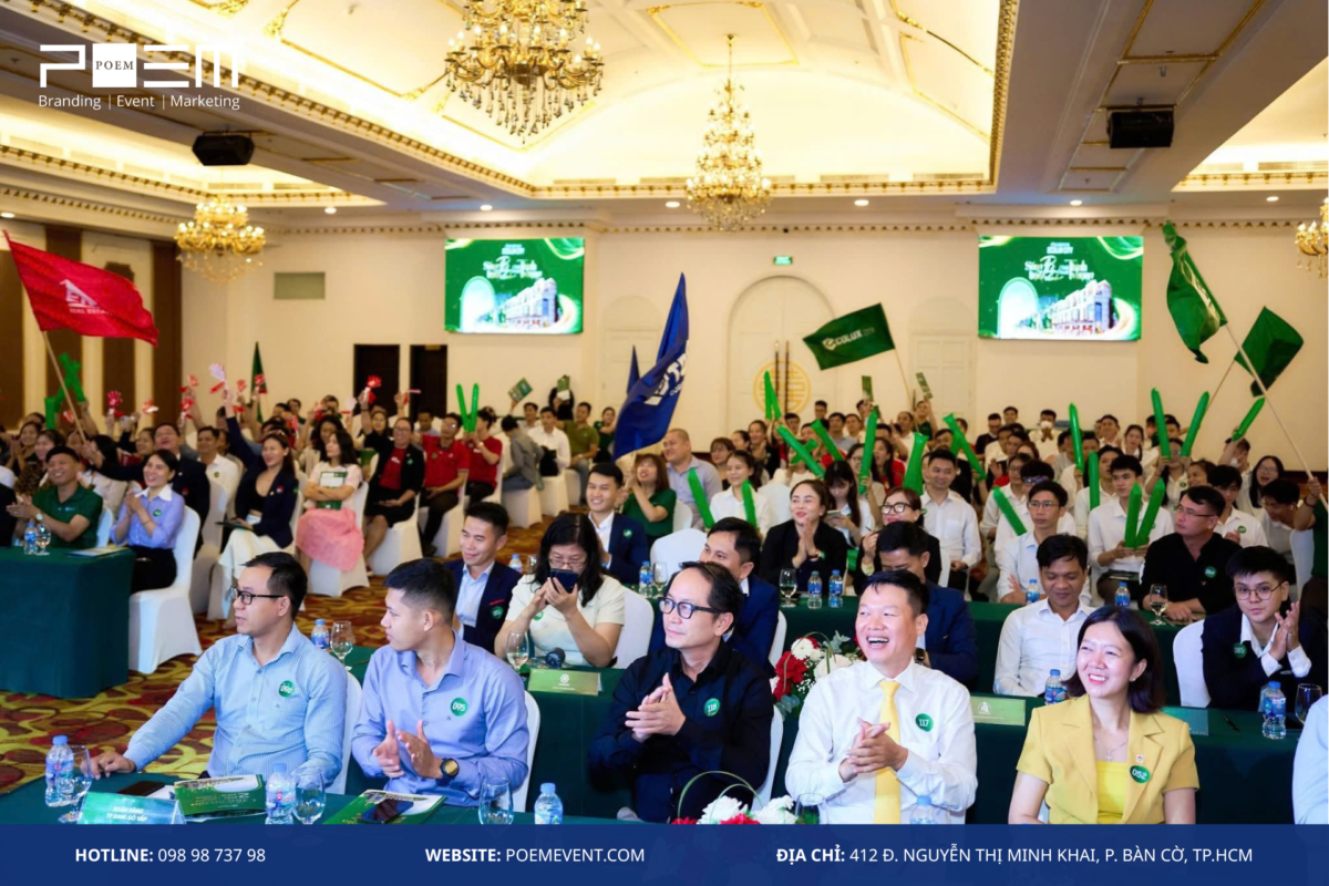 Hậu kỳ sự kiên - Lễ ra quân dự án COLUX CITY